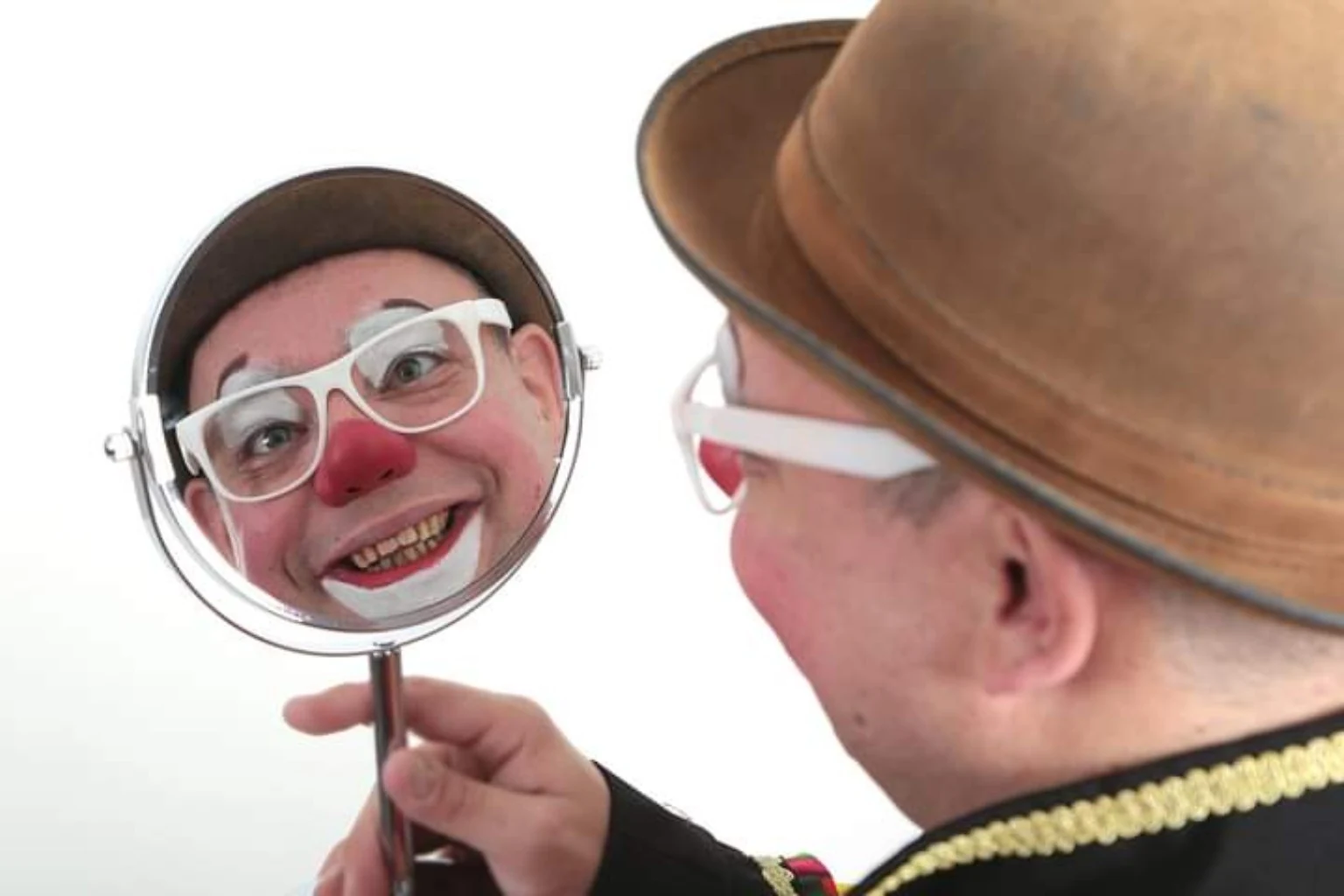 Clown Spekkie tijdens kinderentertainment